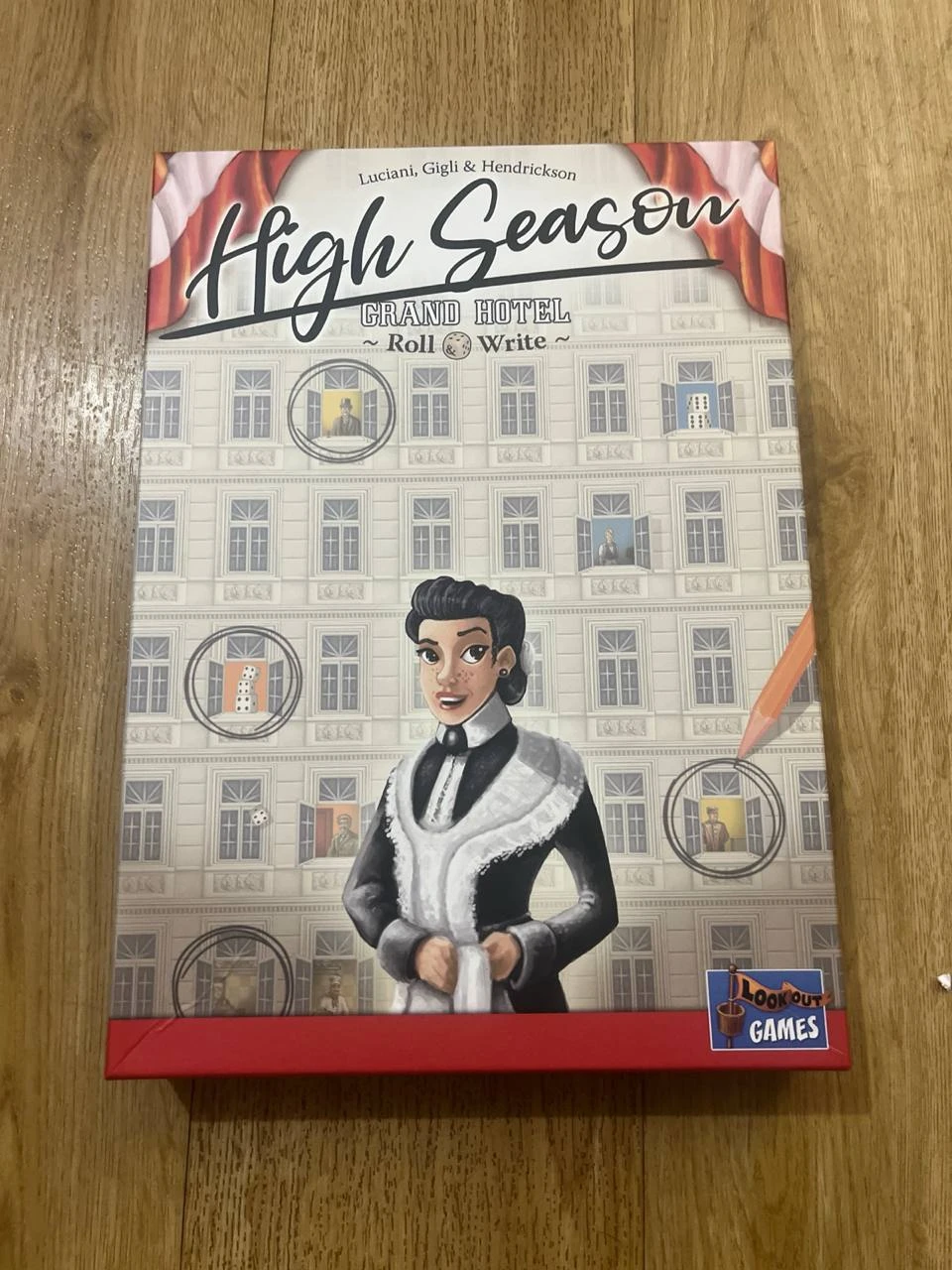 Grand Hotel - High Season - Roll & Write
